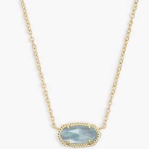 kendra scott light blue pendant